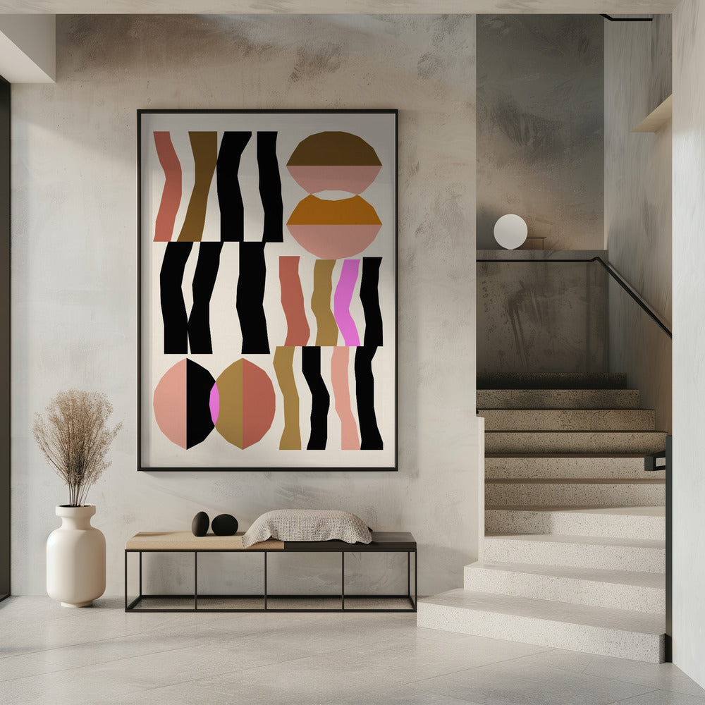 Abstrakte Komposition 26 | Poster