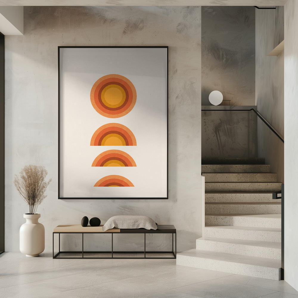 Sonnenuntergangsechos | Poster