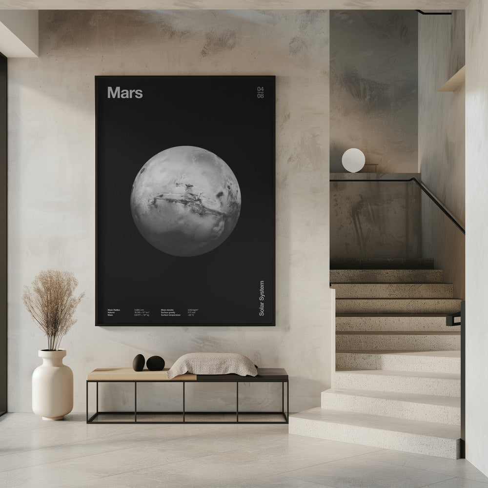 Sonnensystem Mars | Poster