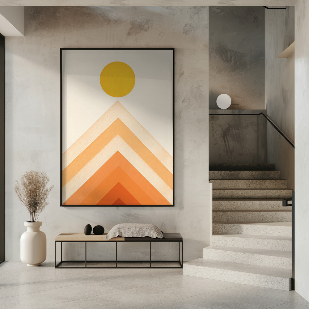 Berglandschaft Nr. 4 | Poster