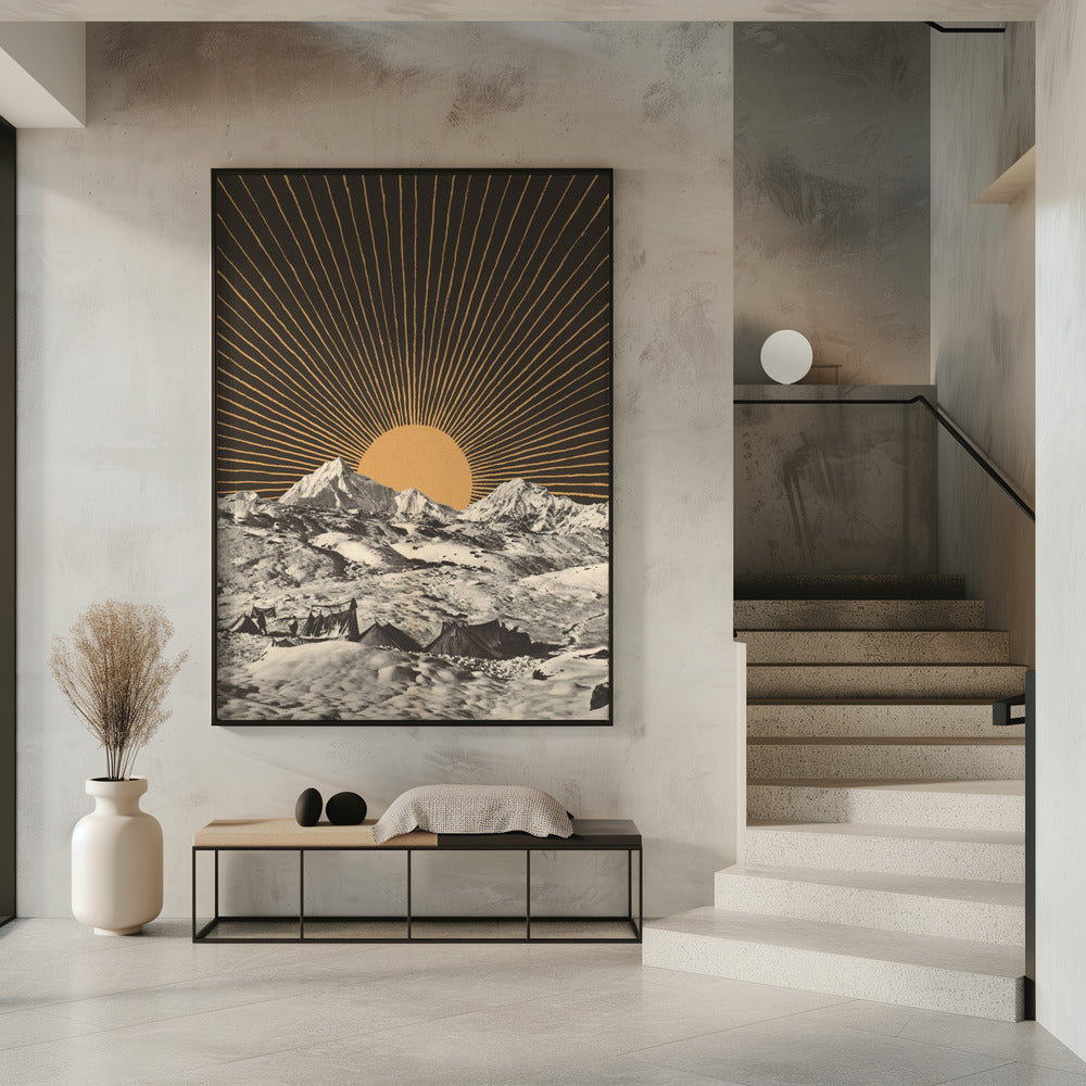 Berglandschaft Nr. 6 | Poster