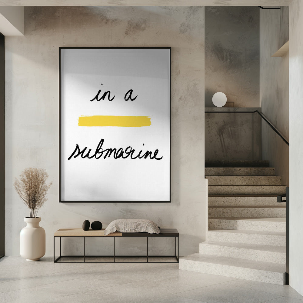 In einem gelben U-Boot | Poster