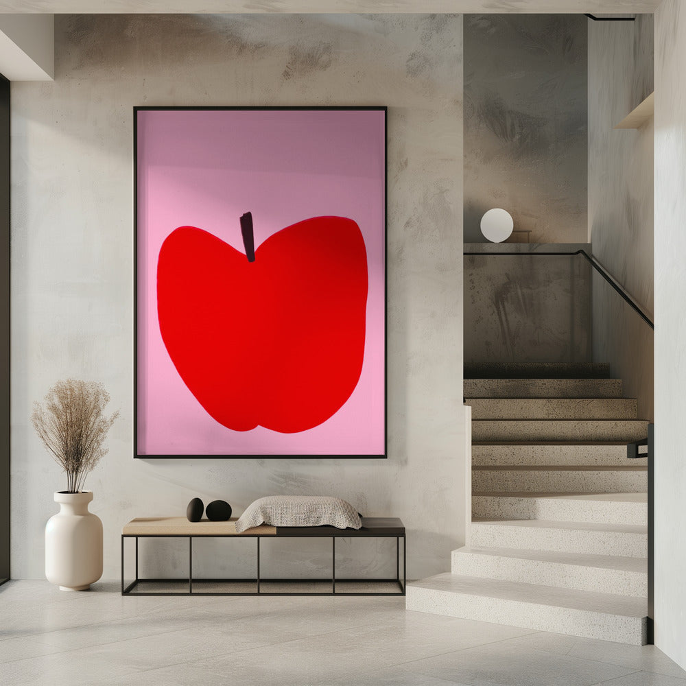 Purpurrote Einfachheit | Poster