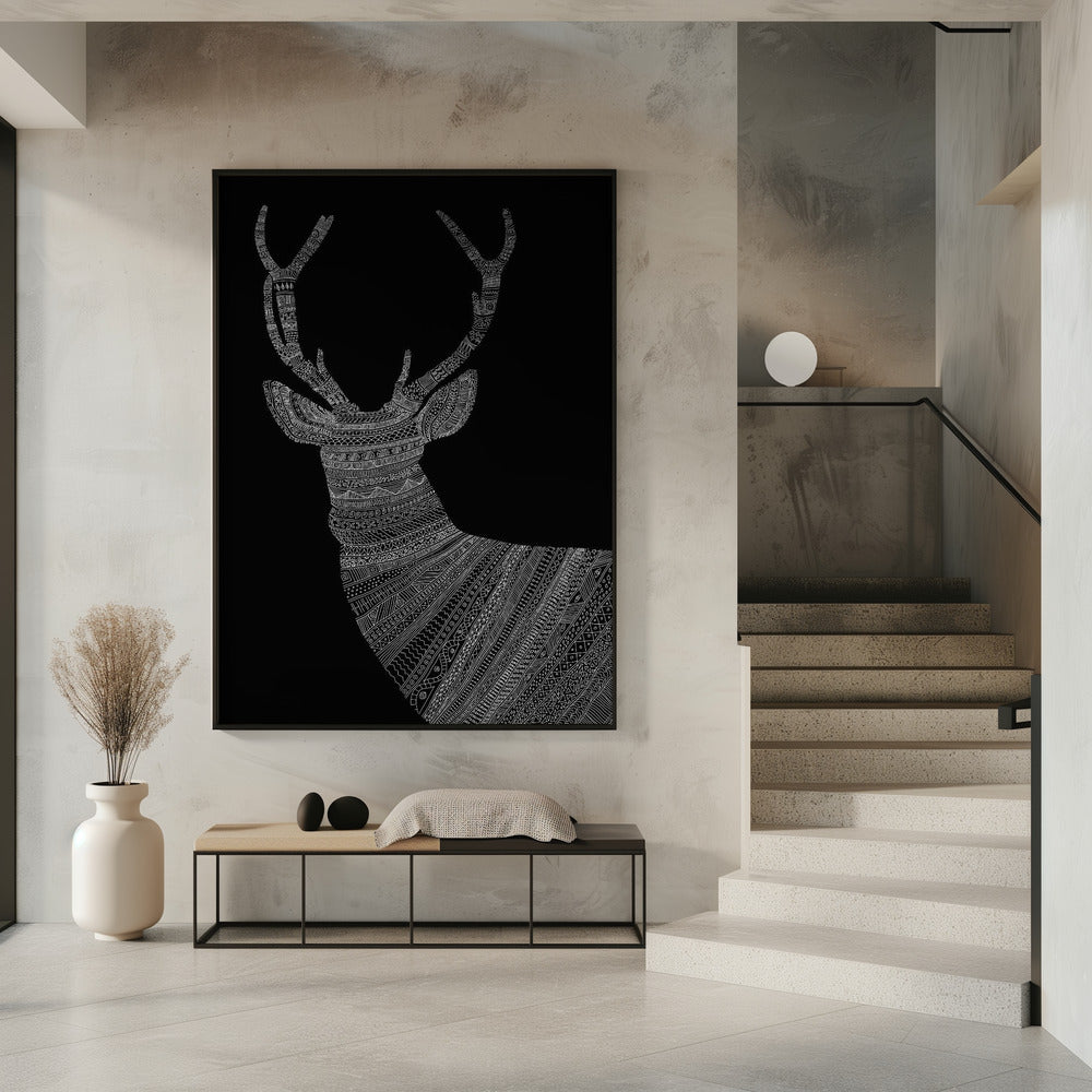 Hirsch Schwarz | Poster