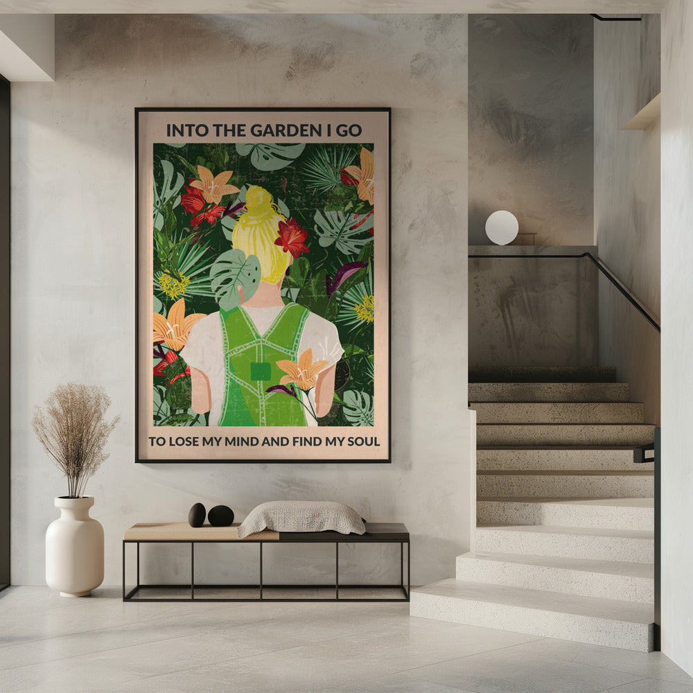 In den Garten (blond) | Poster