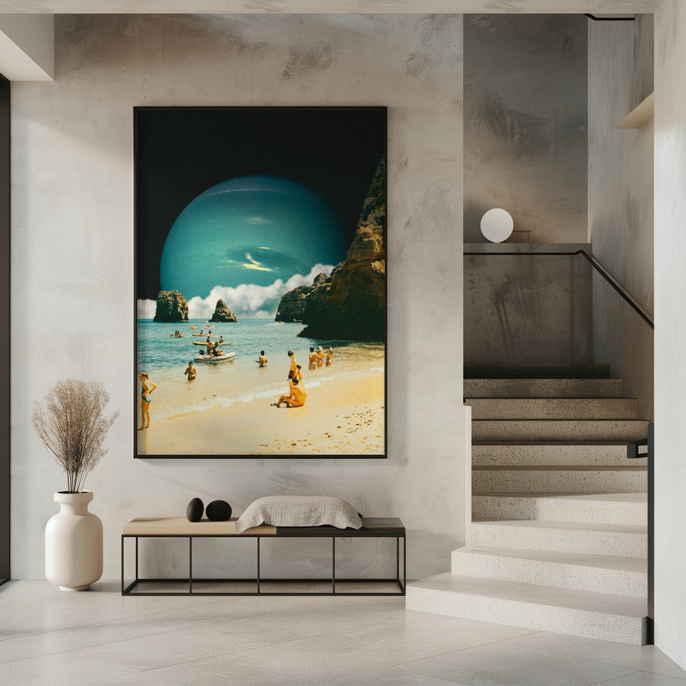 Weltraumstrand | Poster