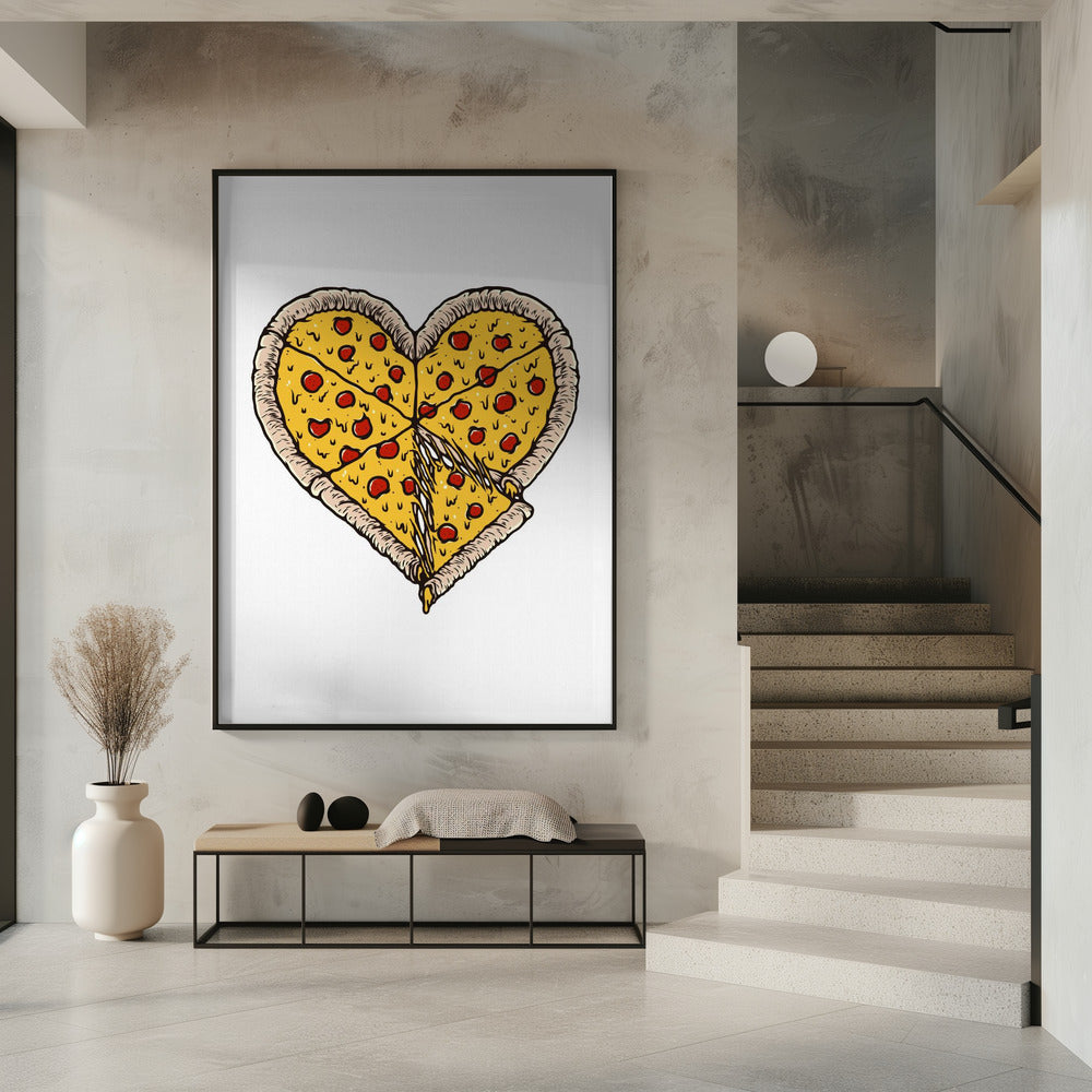 Ich liebe Pizza | Poster