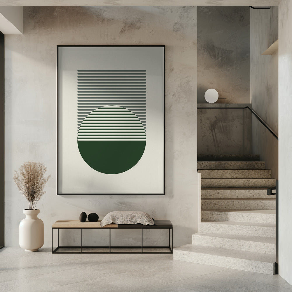 Minimale abstrakte Kreise I | Poster