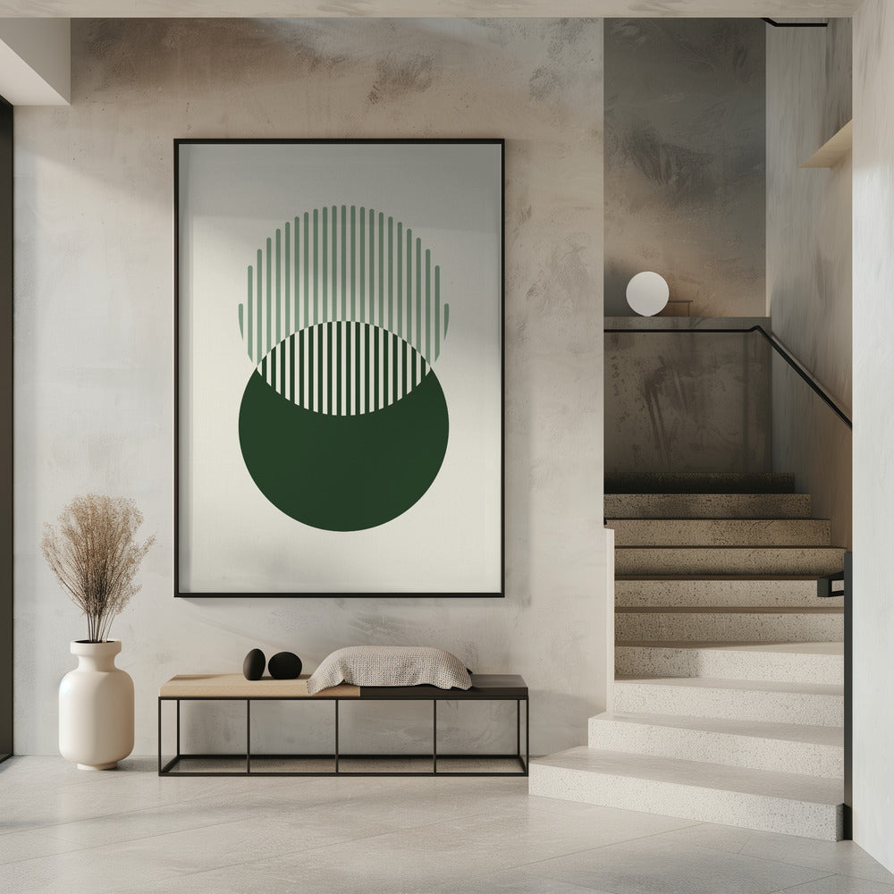 Minimale abstrakte Kreise III | Poster