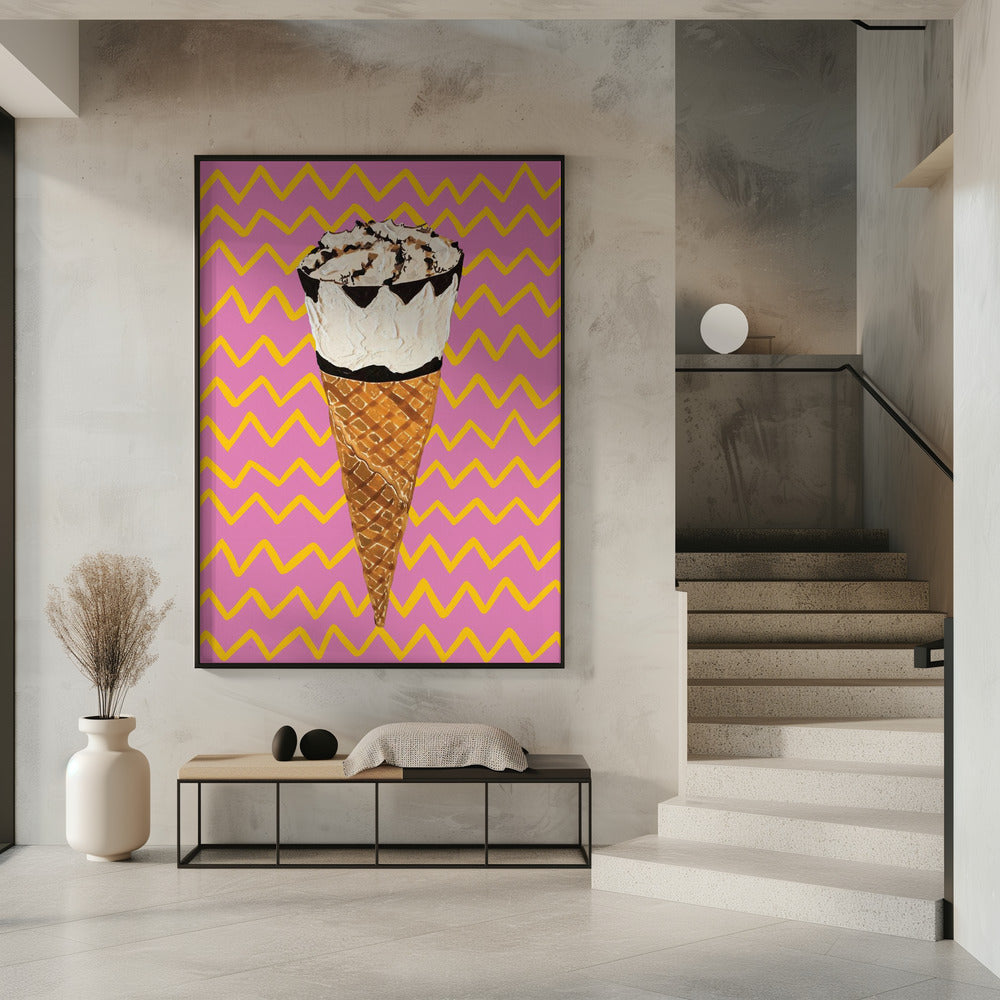 Cornetto Pink | Poster
