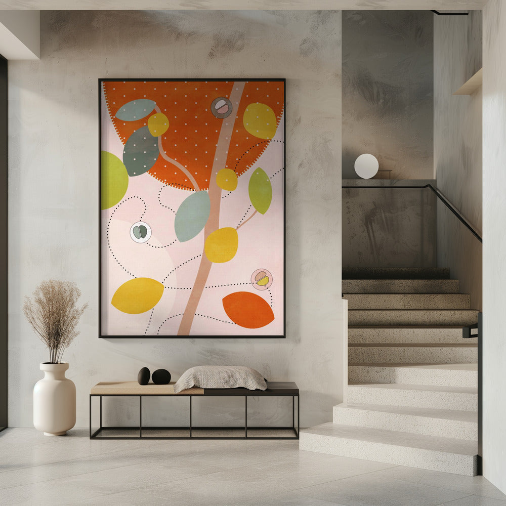 Freundliche Farben Hilma 5 | Poster