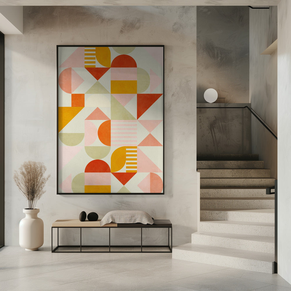 Bauhaus Fun Pastell | Poster