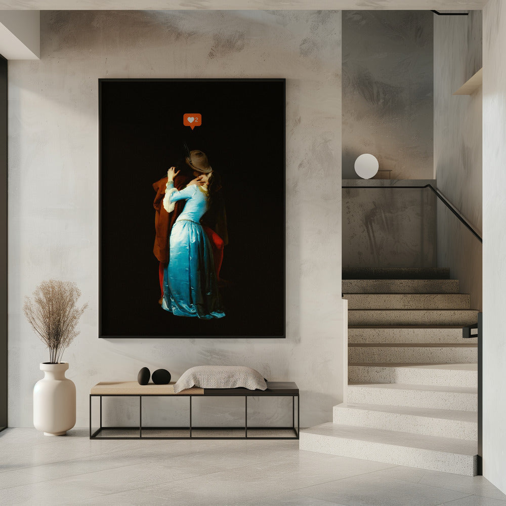 Ein moderner Kuss | Poster