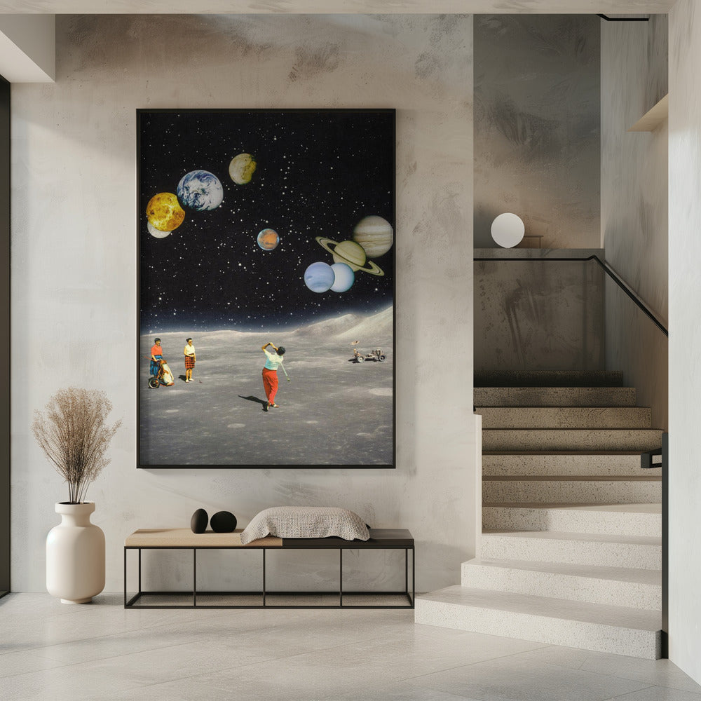 Weltraumgolf | Poster