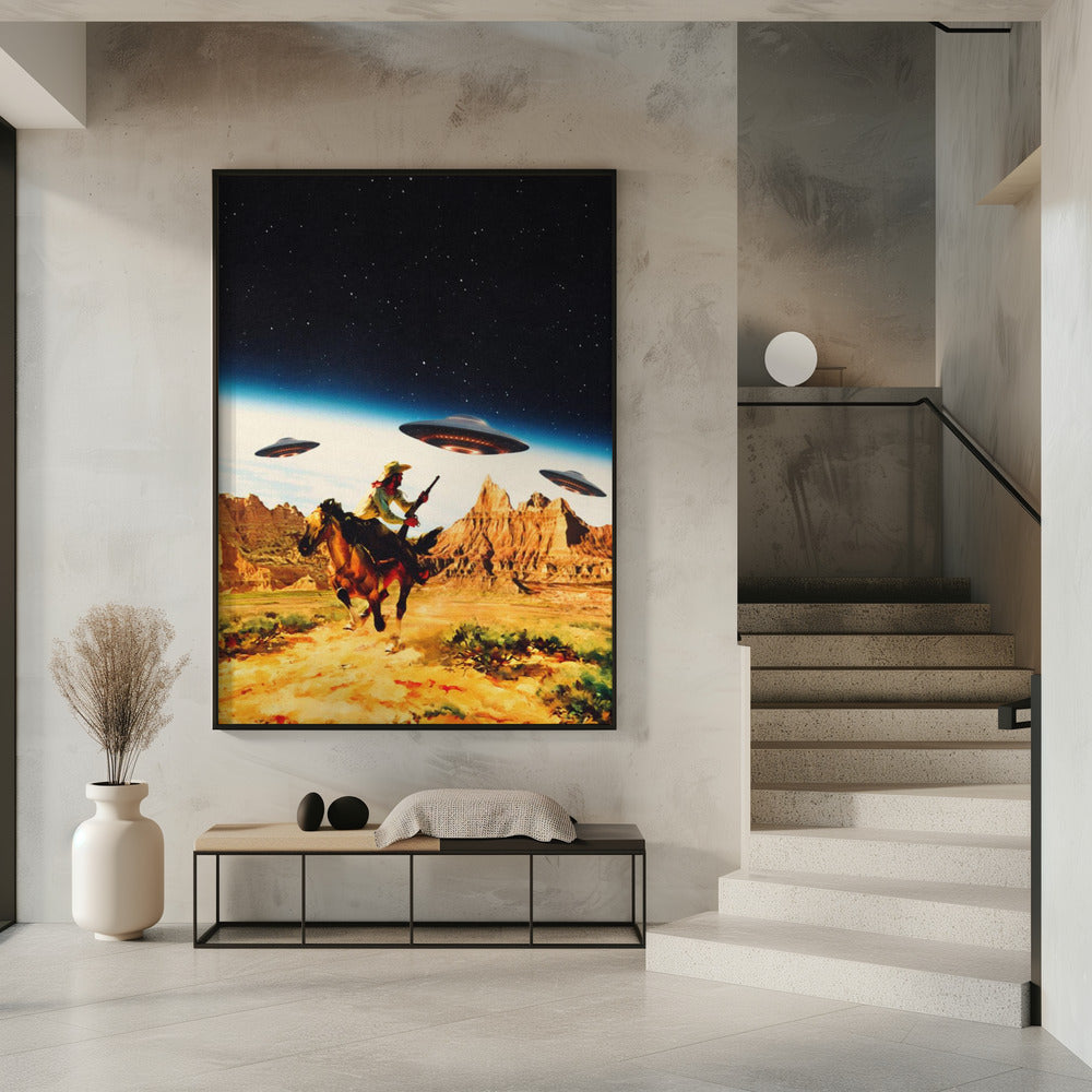 UFO-Weltraumjagd | Poster