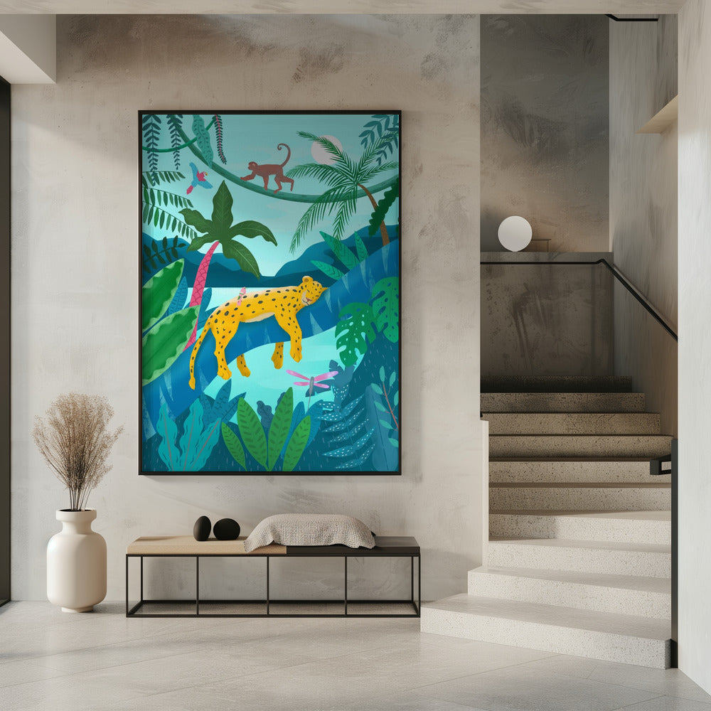 Dschungelleopard | Poster