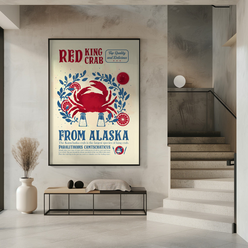 Krabbenküchendruck | Poster