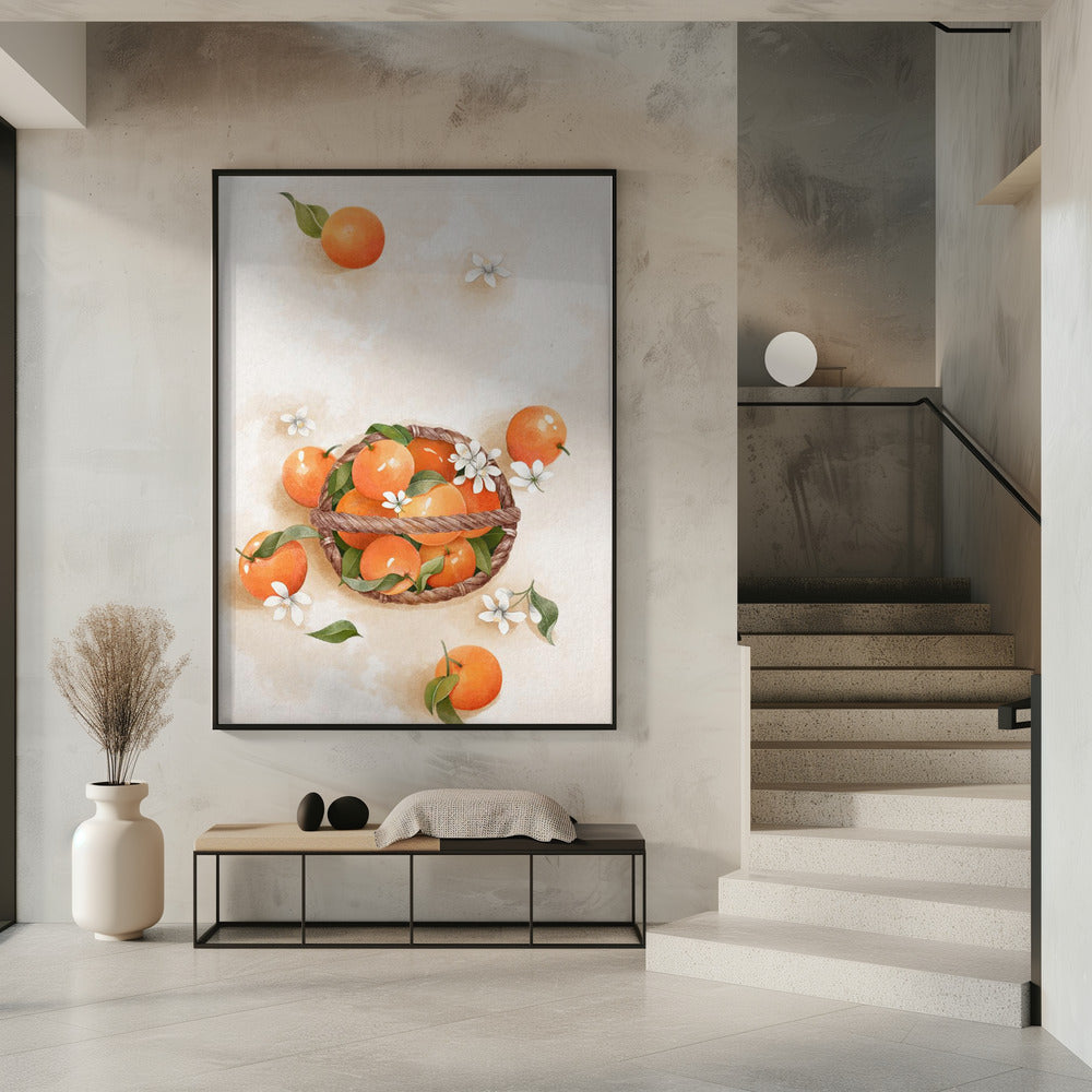 Saftige Orange | Poster