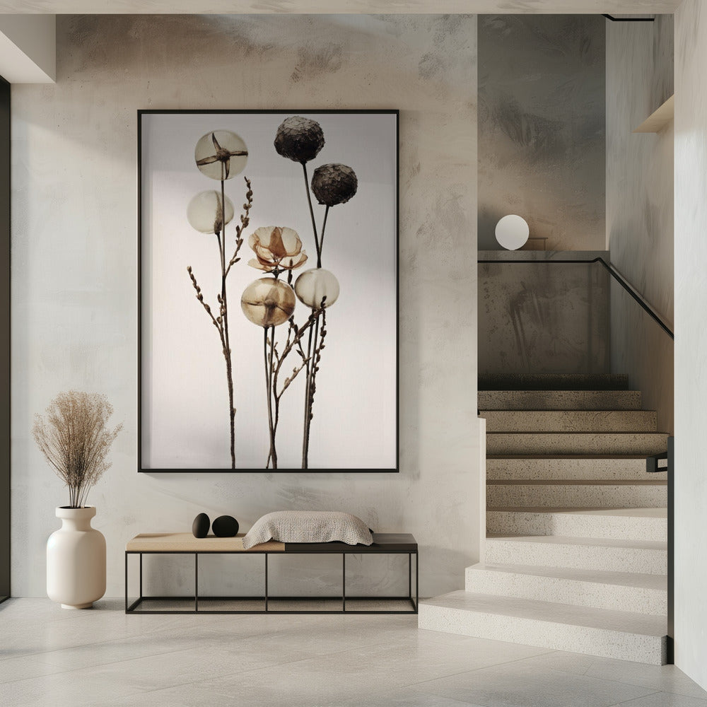 Glaskugelblumen | Poster