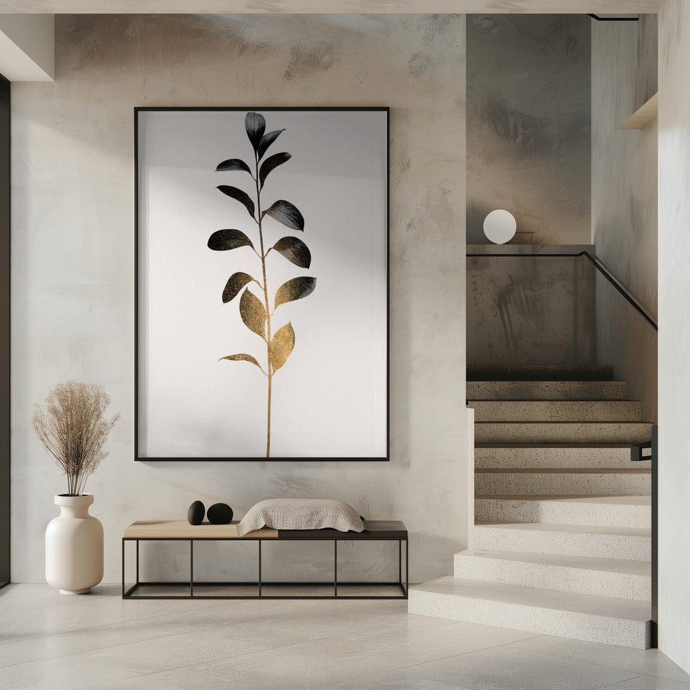 Monochromatica Nr. 9 Dunkelgold | Poster