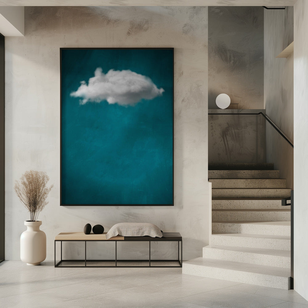 Blaugrüne Wolke Nr. 1 | Poster