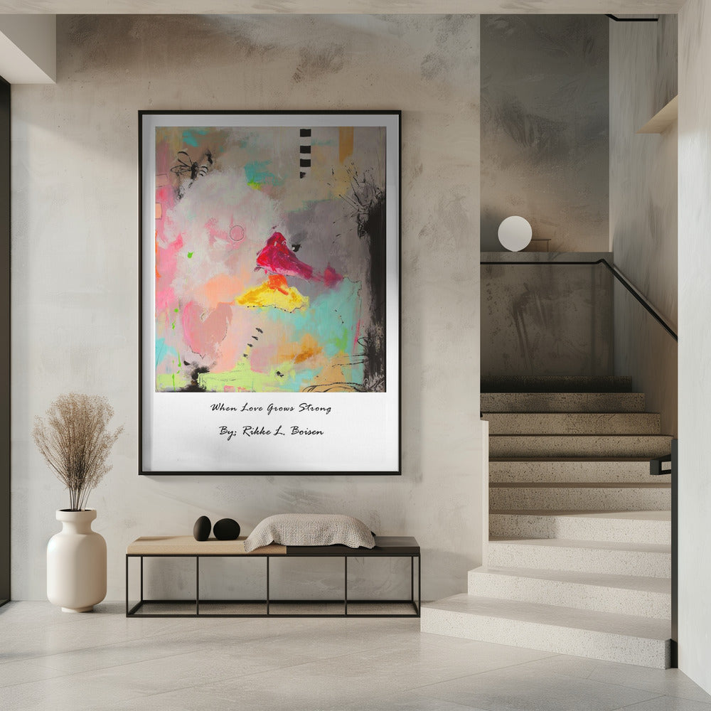 When Love Grows Strong | Poster