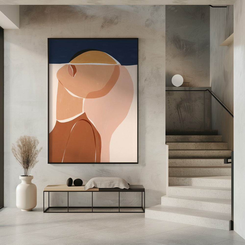 Halbes Gesicht, halbe Sonne | Poster