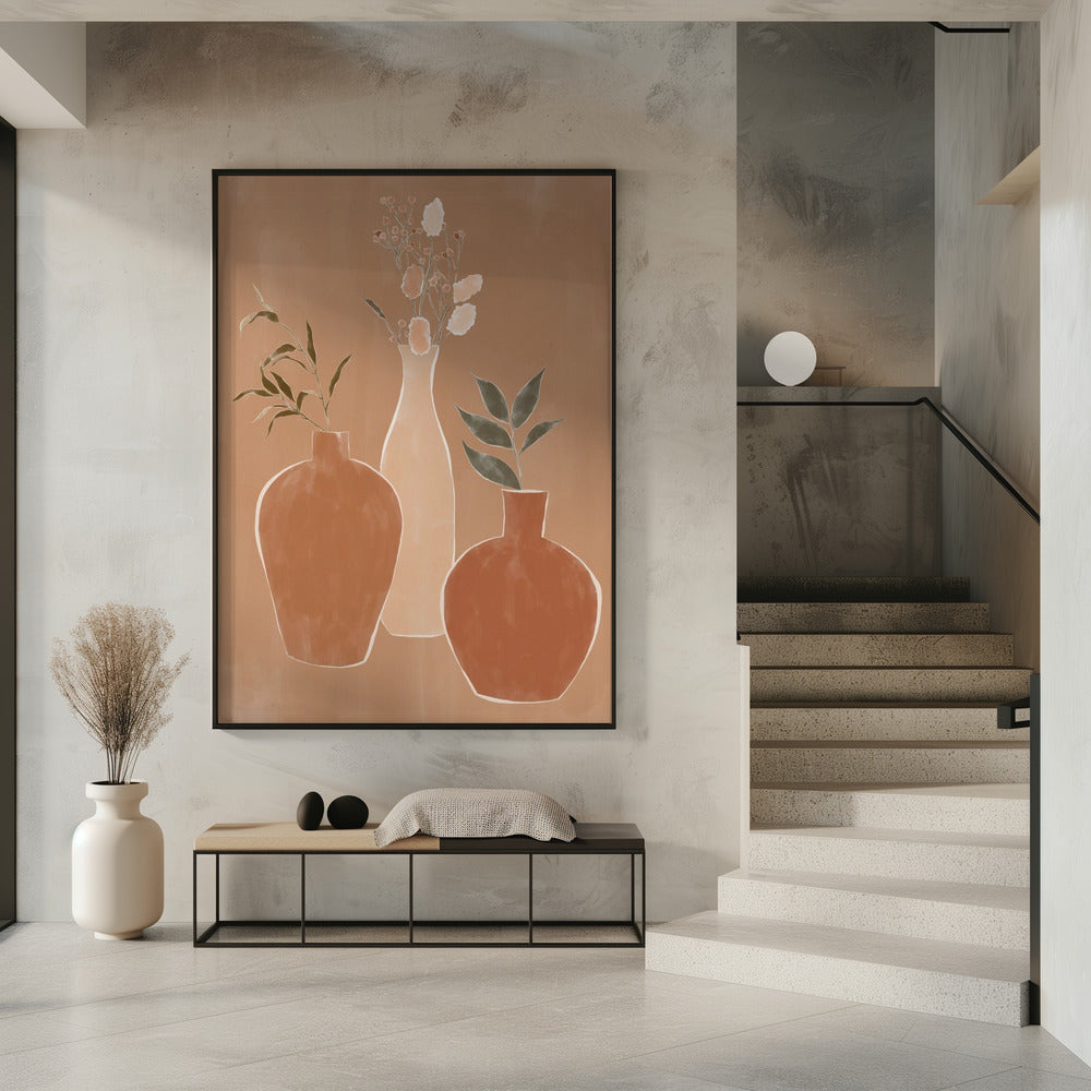 Blumenvasen-Set | Poster