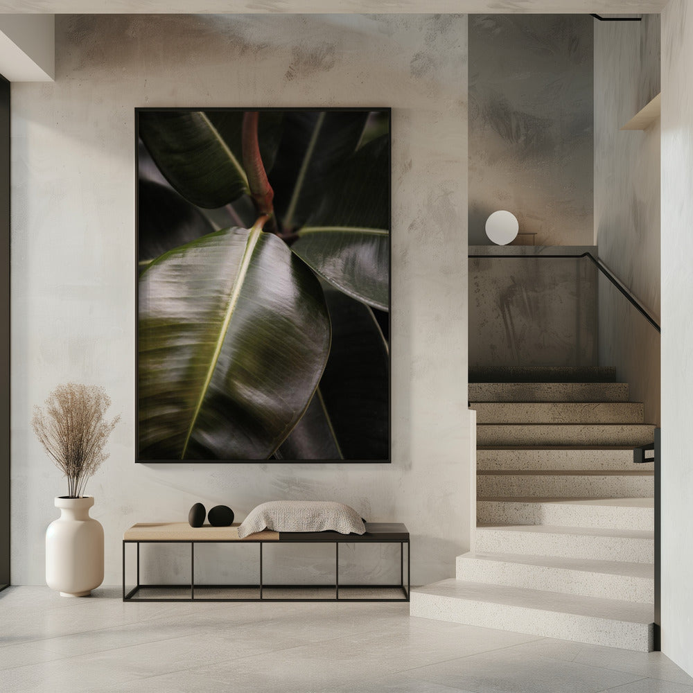 Glänzende Blätter-Eleganz | Poster