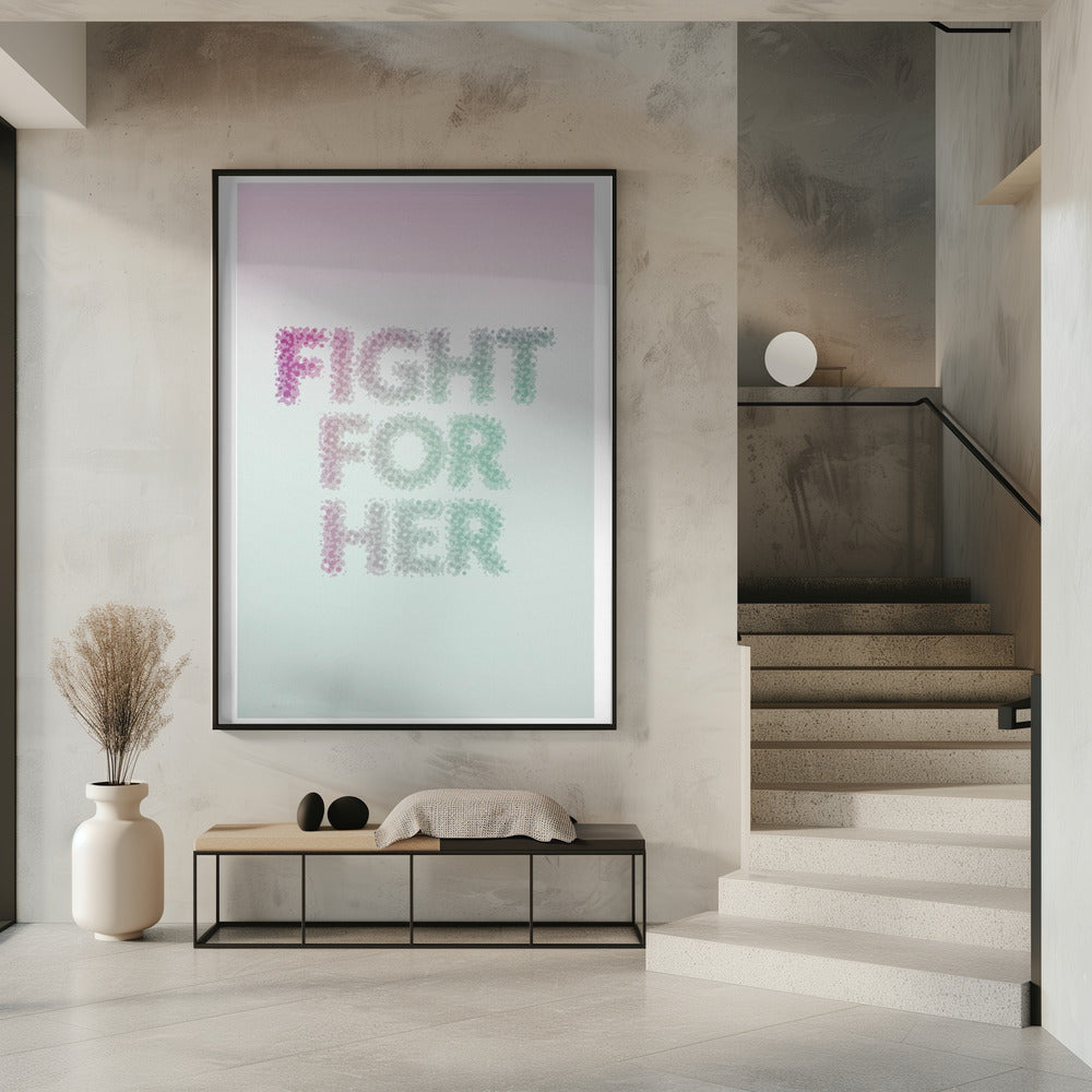 Steh für sie | Poster
