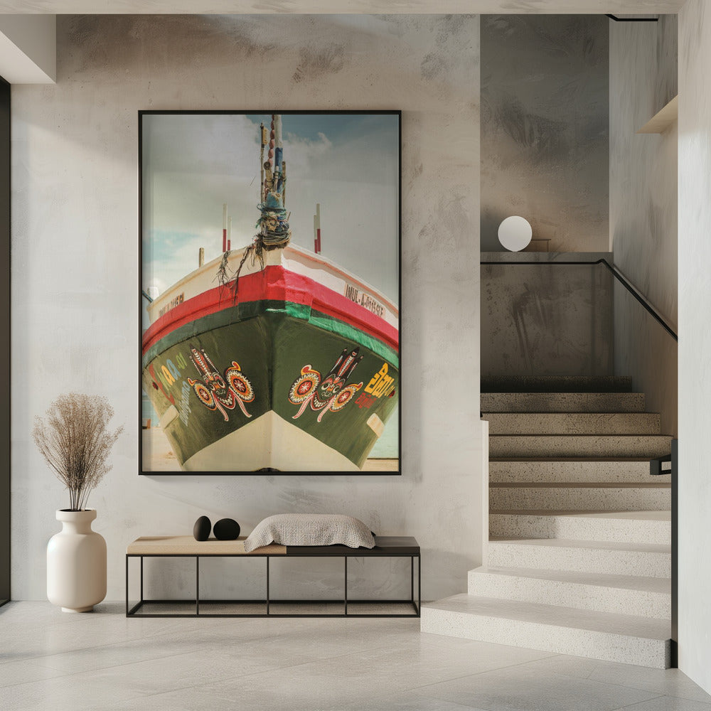 Lebendige Schiffsfront | Poster