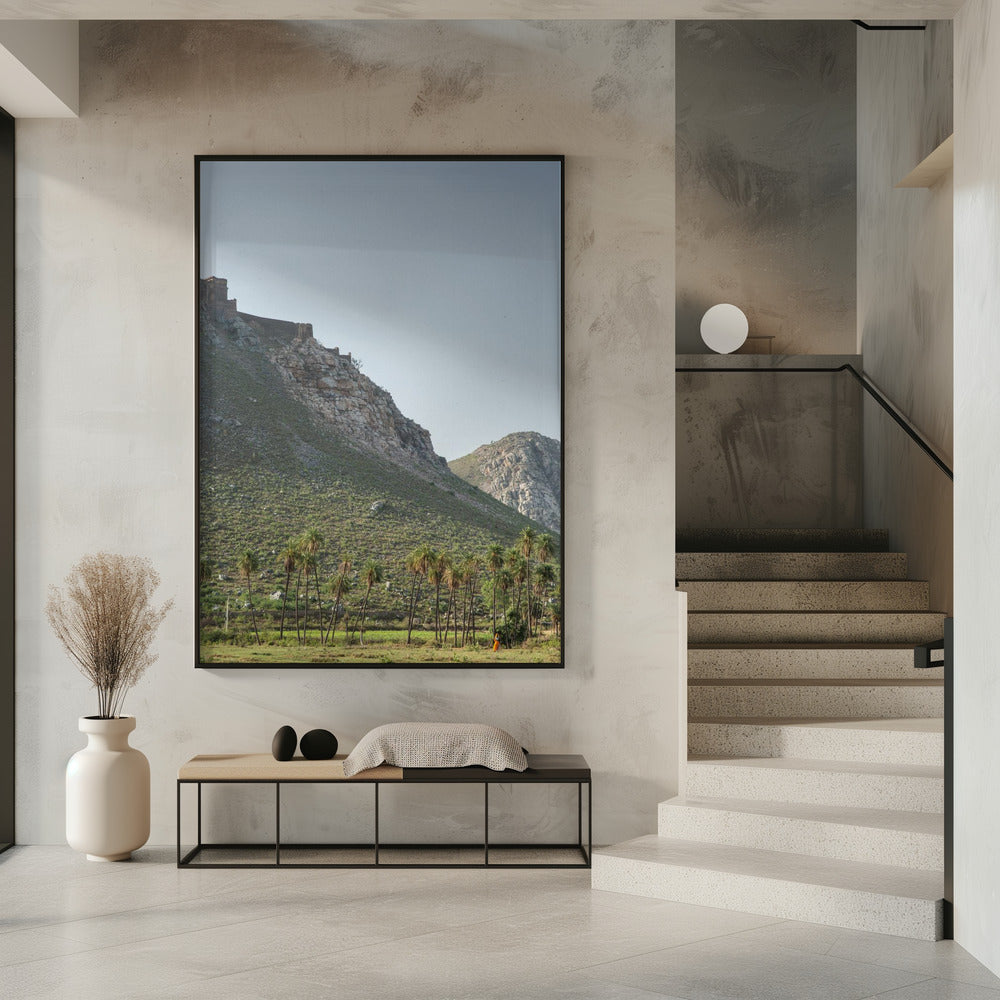 Majestätische Hügelfestung | Poster