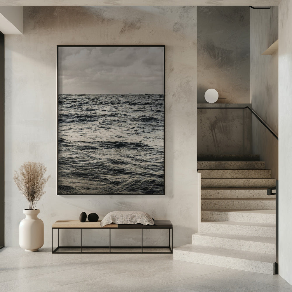 Endlose Horizontwellen | Poster