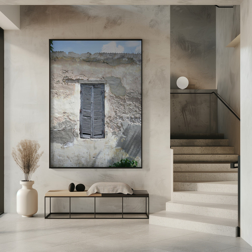 Verwitterte Fensterläden | Poster