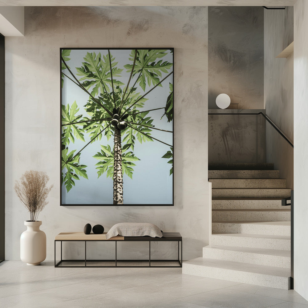 Himmelwärts Papaya | Poster