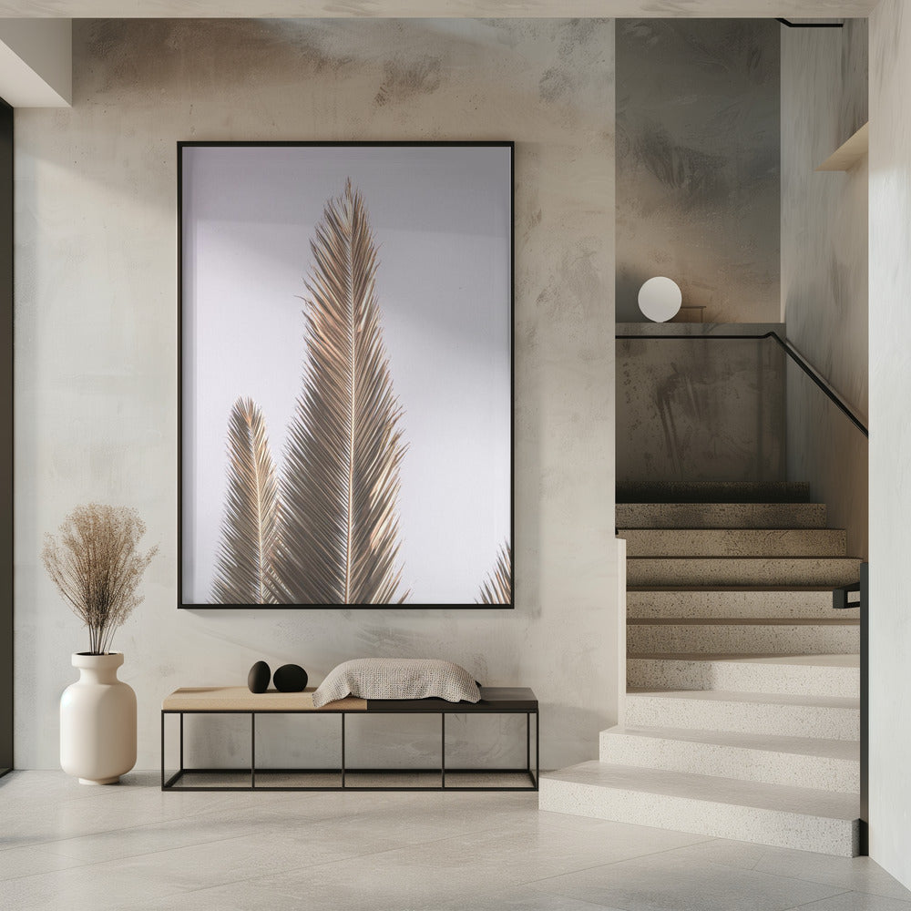 Goldene Wedel himmelwärts | Poster