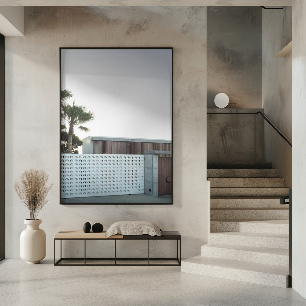 Modern Oasis View | Poster