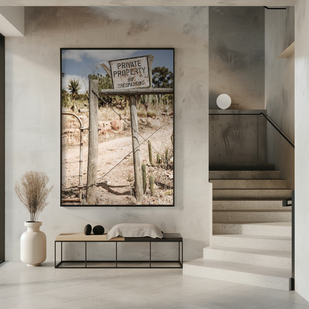 Off-Limits-Weg | Poster
