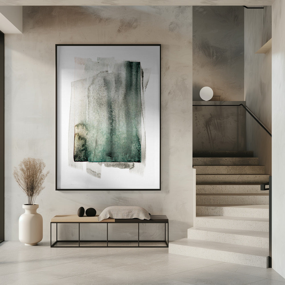 Abstraktes Aquarellgemälde | Poster