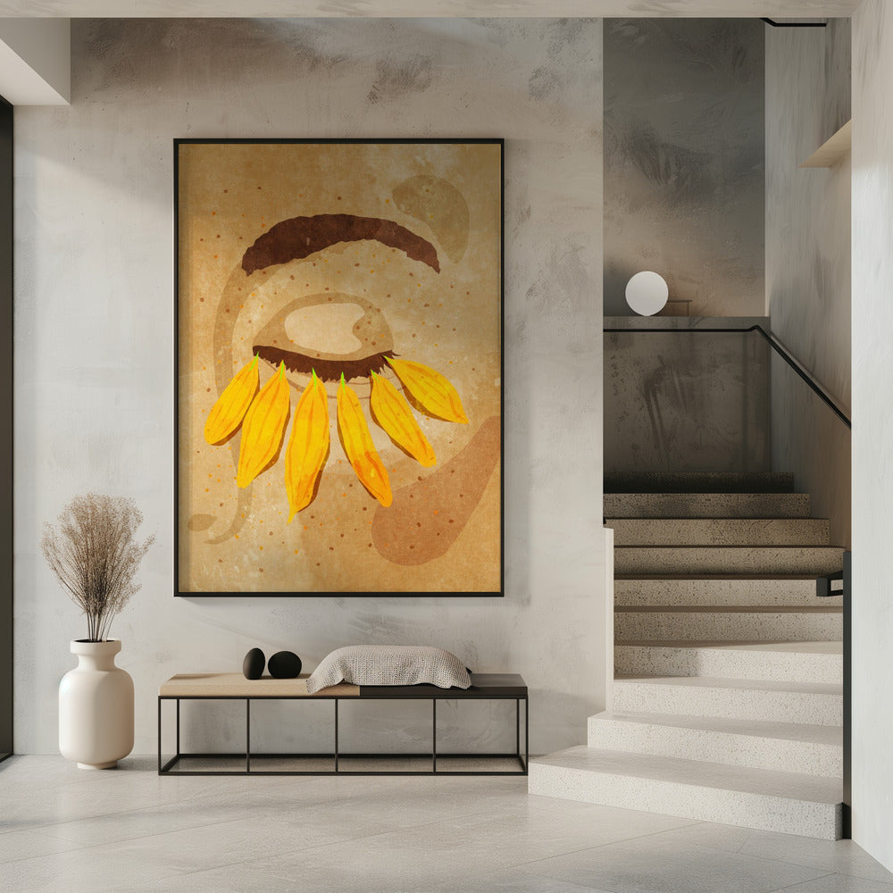 Flower-Power-Wimpern | Poster