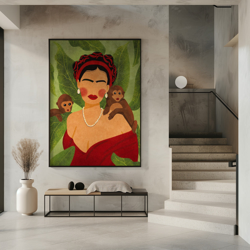 Frida und die Affen | Poster