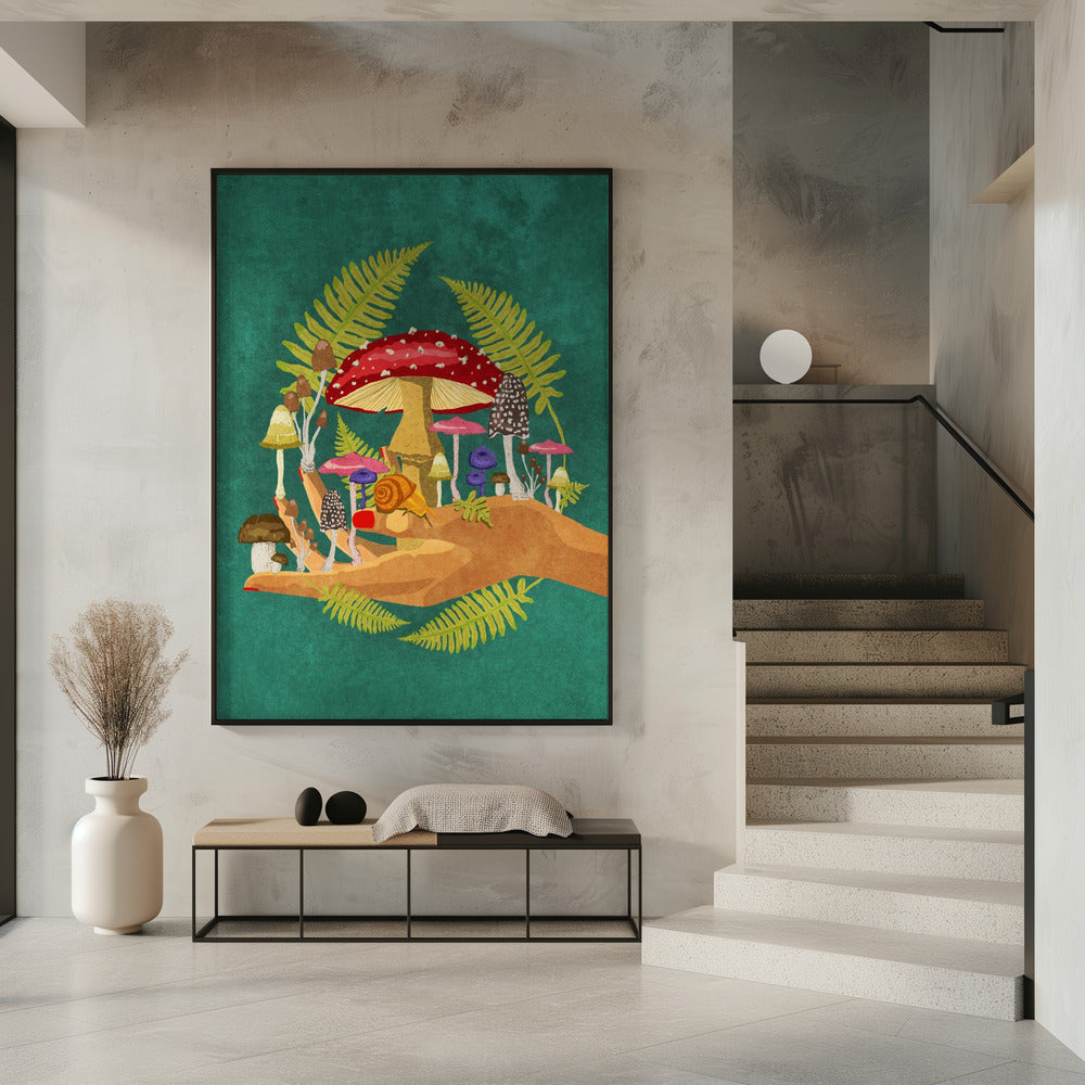 Mein Pilzkosmos | Poster