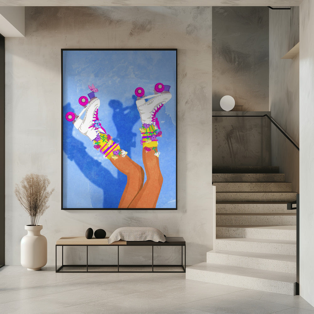 Skate wie ein Mädchen | Poster