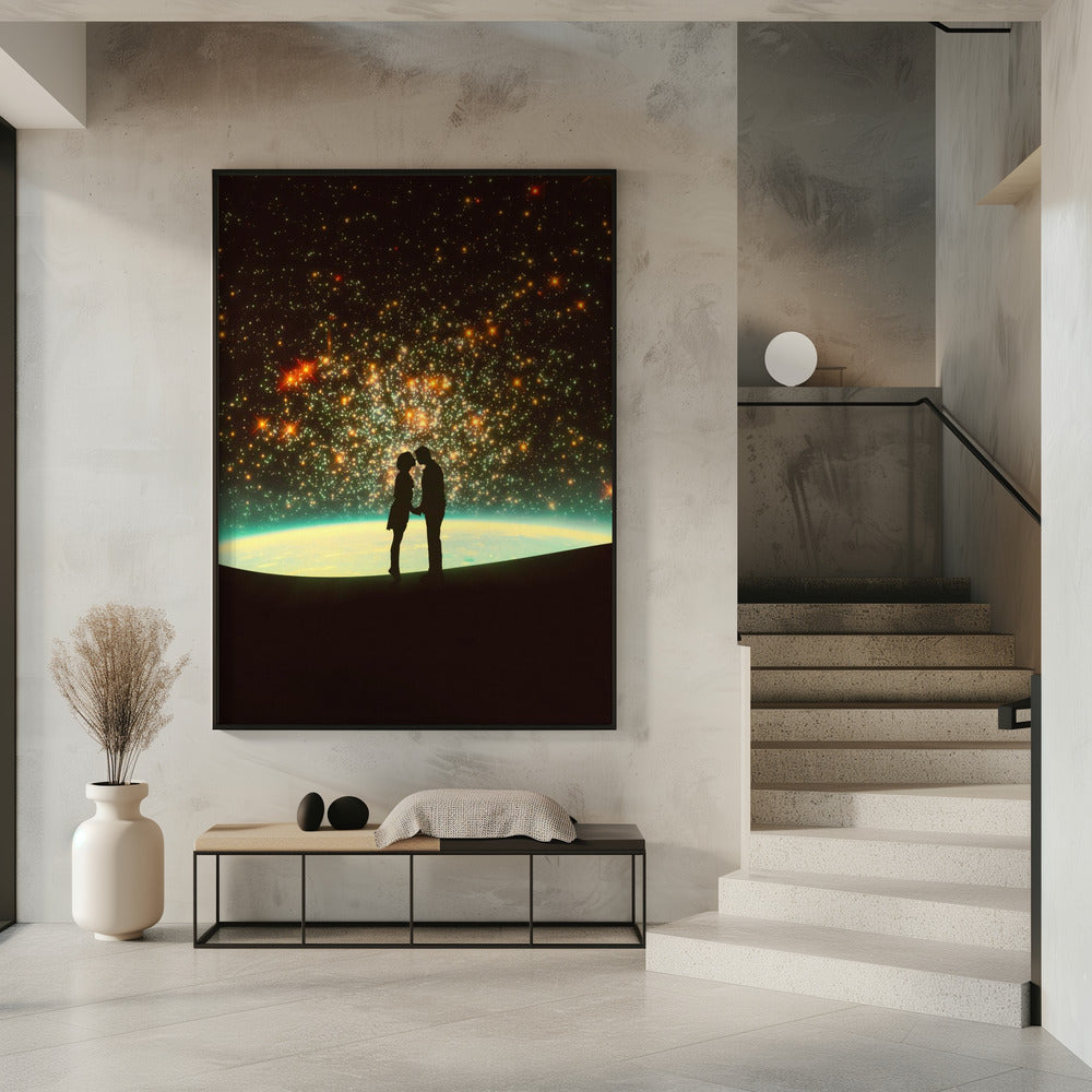 Ein kosmischer Kuss | Poster