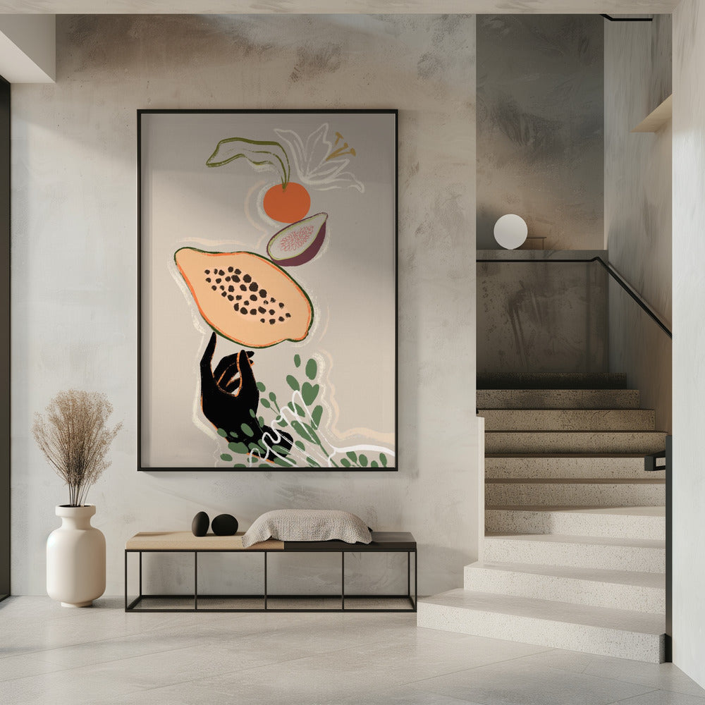 Ausbalancierende Früchte | Poster