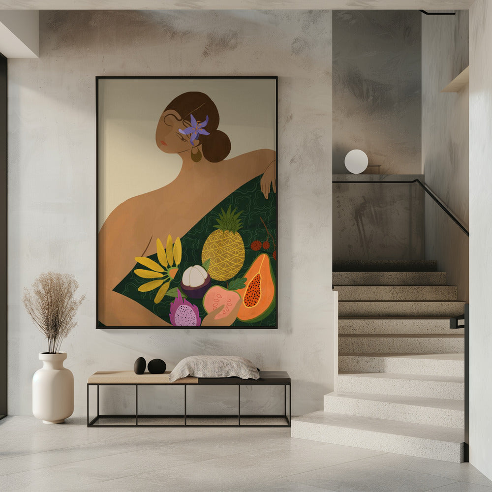 Obstverkäufer | Poster