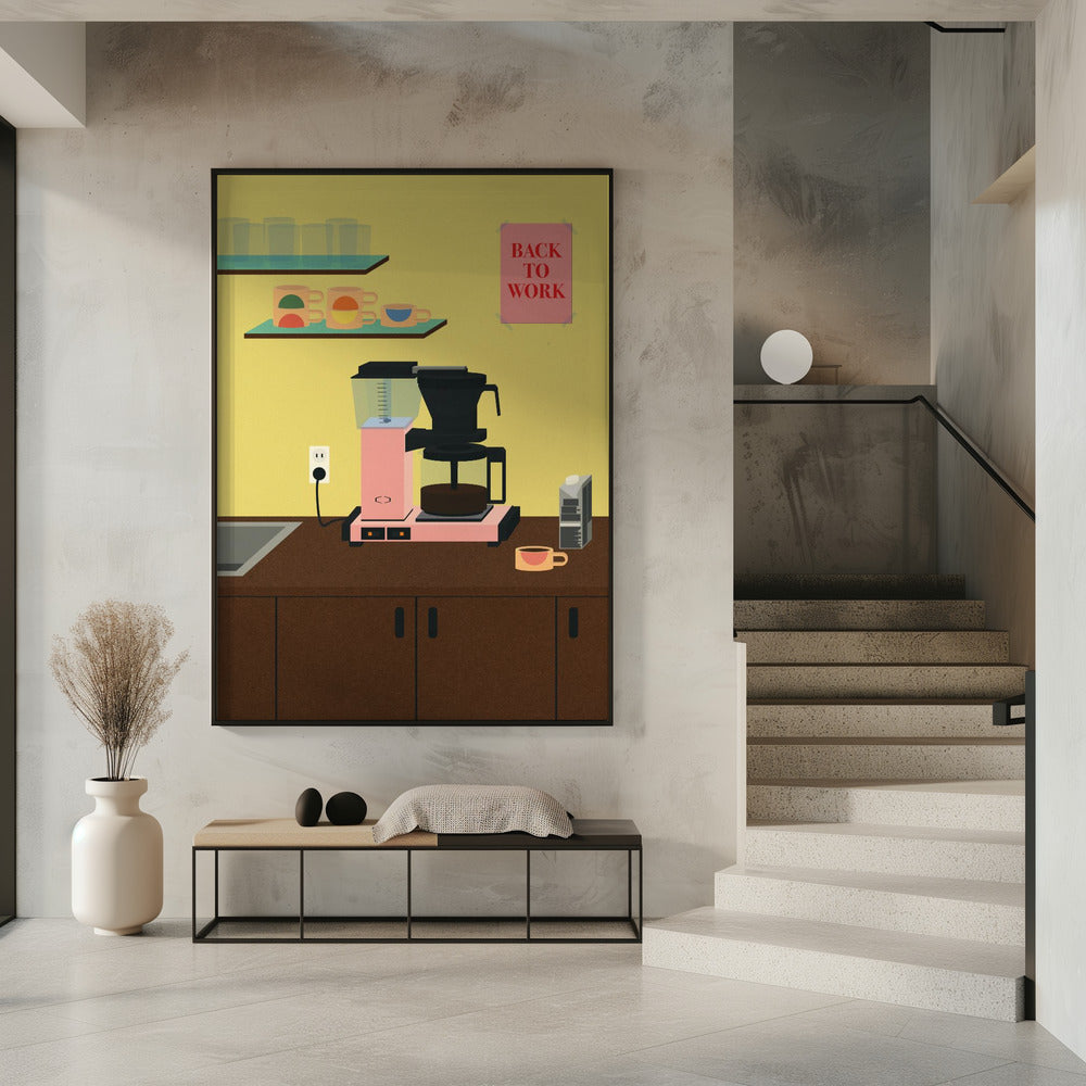 Zurück zur Arbeit | Poster