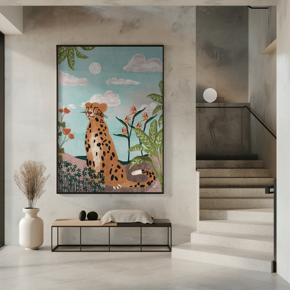 Leopard im Dschungel Erum Khalili.png | Poster