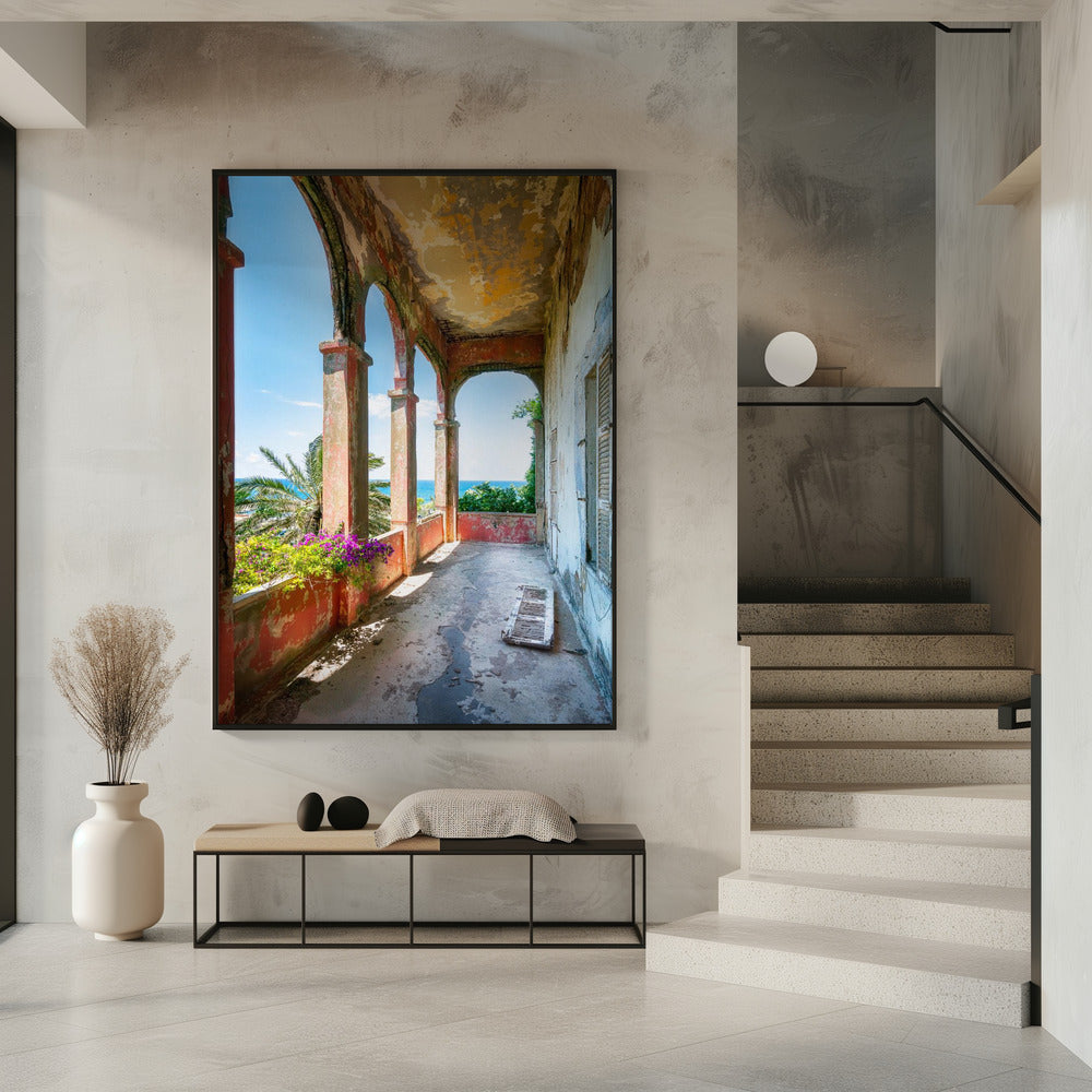 Tropischer Balkon | Poster