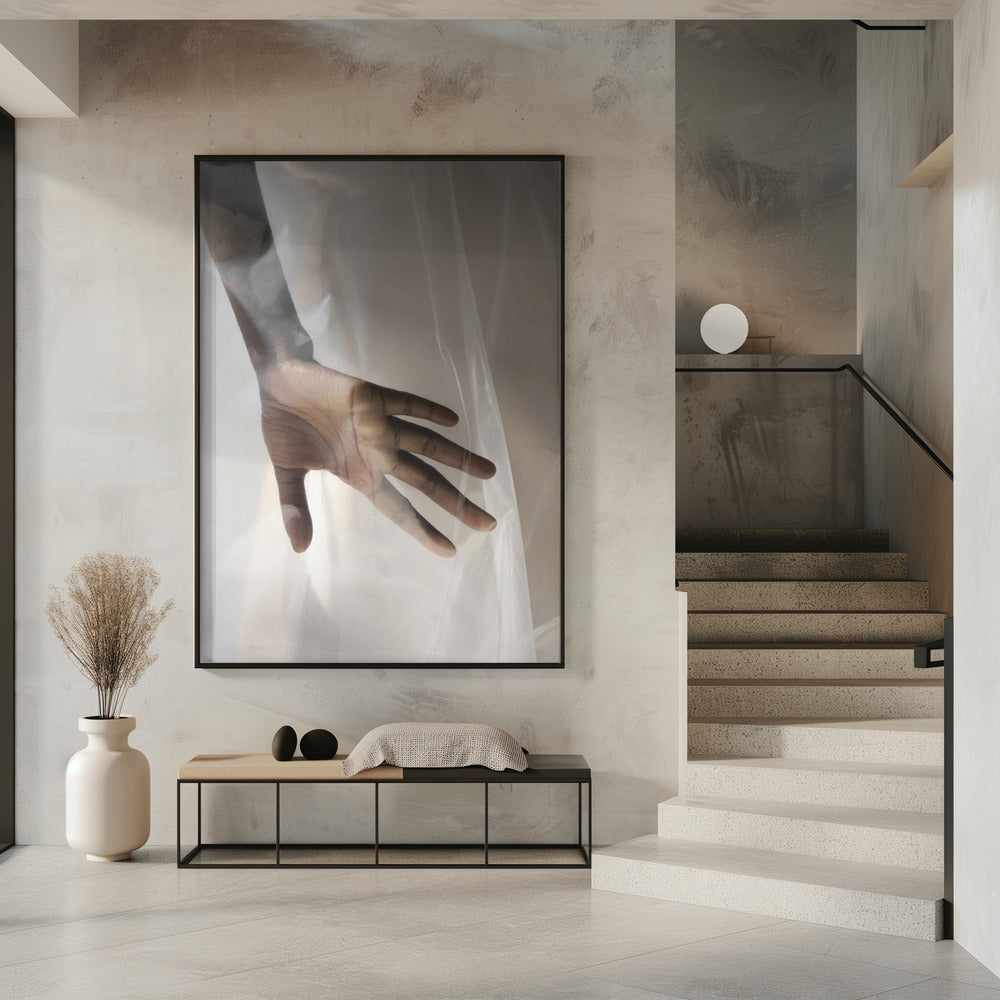 Hand durch Sheer | Poster